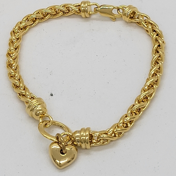Jewelry 14k Gold Plated Charm Bracelet Poshmark